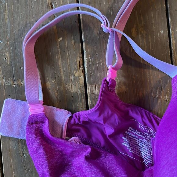 VS Uplift Semi Demi Padded Pink Bra - Picture 9 of 9